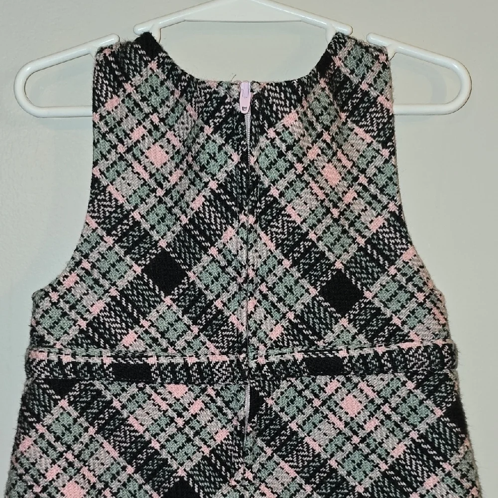 Rare Editions Plaid Dress with Belt